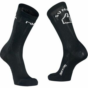 Northwave SUNDAY MONDAY HIGH Pánske ponožky, čierna, veľkosť L