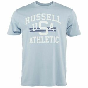 Russell Athletic T-SHIRT M Pánske tričko, svetlomodrá, veľkosť L
