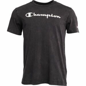 Champion OLD SCHOOL CREWNECK T-SHIRT Pánske tričko, tmavo sivá, veľkosť L