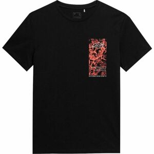 4F MEN´S T-SHIRT Pánske tričko, čierna, veľkosť L