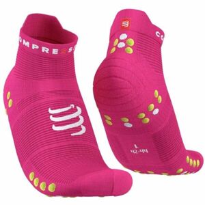 Compressport PRO RACING SOCKS V4.0 RUN Bežecké ponožky, ružová, veľkosť T3