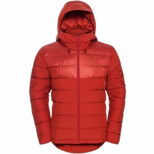 Odlo M SEVERINN-THERMIC HOODED INSULATED JACKET Pánska páperová bunda, červená, veľkosť