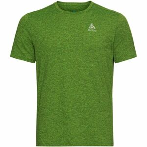 Odlo RUN EASY 365 T-SHIRT CREW NECK SS Pánske bežecké tričko, zelená, veľkosť XL