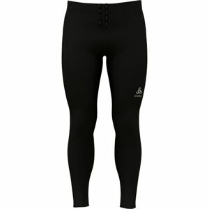Odlo M ESSENTIAL WARM TIGHTS Pánske bežecké nohavice, čierna, veľkosť XL