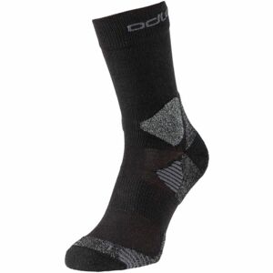 Odlo SOCKS CREW PRIMALOFT HIKE Ponožky, čierna, veľkosť 42/44