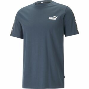 Puma ESS+TAPE TEE Športové  tričko, modrá, veľkosť