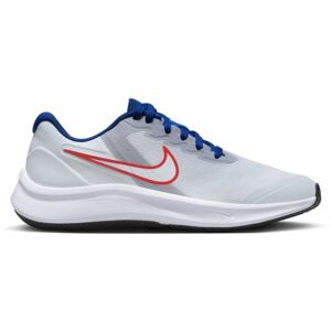 Nike STAR RUNNER 3 GS Detská športová obuv, sivá, veľkosť 39