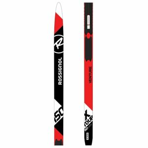 Rossignol XT VENTURE JR WXLS+TOUR JR STEP IN Juniorské klasické bežecké lyže, čierna, veľkosť 120