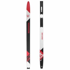 Rossignol XT VENTURE WXLS Bežecké lyže na klasiku s podporou stúpania, čierna, veľkosť 201