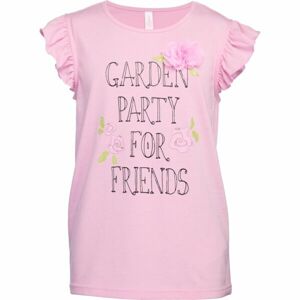 Lewro MAILA Dievčenské tričko, ružová, veľkosť 116-122