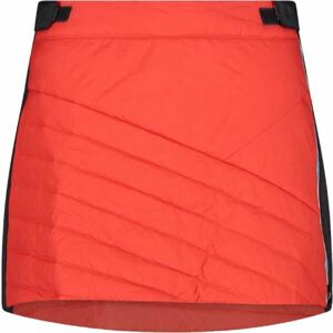 CMP WOMAN SKIRT Dámska zateplená sukňa, oranžová, veľkosť