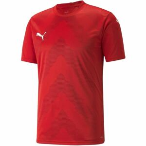Puma TEAMGLORY JERSEY Pánske futbalové tričko, červená, veľkosť XS