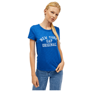 GAP V-SS FOREVERSOFT CREW Dámske tričko, modrá, veľkosť XL