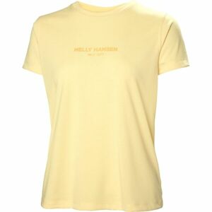 Helly Hansen W ALLURE T-SHIRT Dámske tričko, žltá, veľkosť S