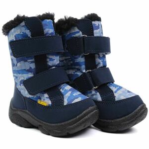 Oldcom ALASKA Detská zimná obuv, tmavo modrá, veľkosť 25