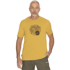 BUSHMAN DAISEN Pánske tričko, žltá, veľkosť XXXL