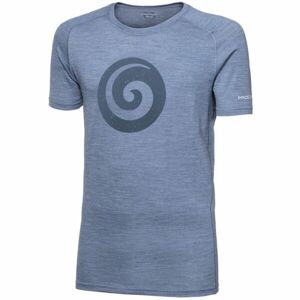 PROGRESS TASMAN Pánske funkčné tričko z Merina, modrá, veľkosť L
