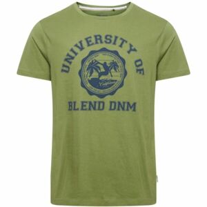BLEND TEE REGULAR FIT Pánske tričko, zelená, veľkosť M