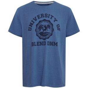 BLEND TEE REGULAR FIT Pánske tričko, modrá, veľkosť M