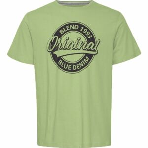 BLEND TEE REGULAR FIT Pánske tričko, zelená, veľkosť L