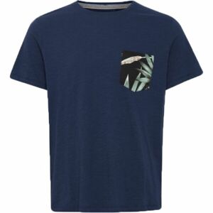 BLEND TEE REGULAR FIT Pánske tričko, tmavo modrá, veľkosť M