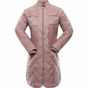 NAX LOZERA Dámsky kabát, ružová, veľkosť L