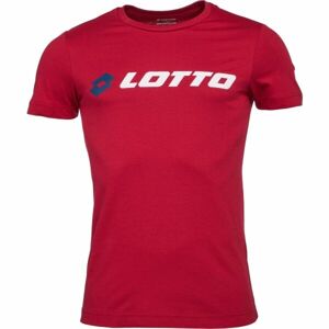 Lotto MSC TEE II LOGO Pánske tričko, červená, veľkosť L