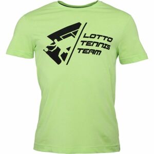 Lotto TEE TENNIS CLUB Pánske tričko, svetlo zelená, veľkosť XXXL