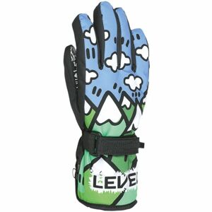 Level JUNIOR Detské rukavice, čierna, veľkosť