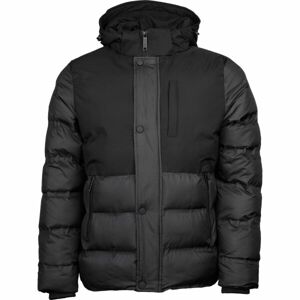 BLEND OUTERWEAR Pánska zimná bunda, čierna, veľkosť L