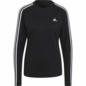 adidas 3S LS T Dámske tričko, čierna, veľkosť