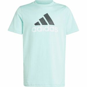 adidas BL 2 TEE Juniorské tričko, svetlomodrá, veľkosť 164
