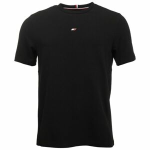 Tommy Hilfiger ESSENTIALS SMALL LOGO S/S TEE Pánske tričko, čierna, veľkosť S