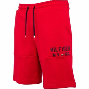 Tommy Hilfiger GRAPHIC SWEATSHORT Pánske šortky, červená, veľkosť M