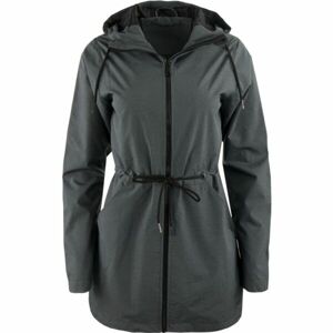 ALPINE PRO SURAJA Dámsky softshellový kabát, tmavo sivá, veľkosť M