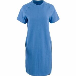 ALPINE PRO XEDA Dámske šaty, modrá, veľkosť S