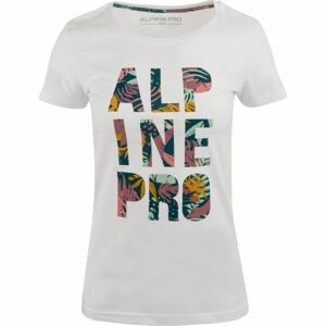 ALPINE PRO EFECTA Dámske tričko, biela, veľkosť XL
