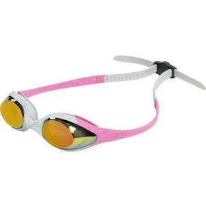 Arena SPIDER JR MIRROR Detské plavecké okuliare, ružová, veľkosť os