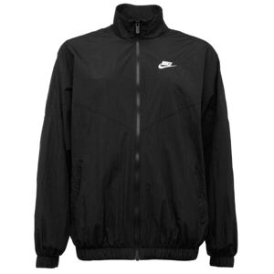 Nike NSW ESSNTL WR WVN JKT Dámska prechodná bunda, čierna, veľkosť XL