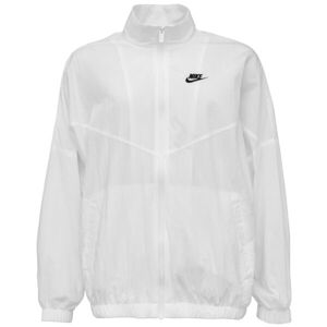 Nike NSW ESSNTL WR WVN JKT Dámska bežecká bunda, biela, veľkosť S