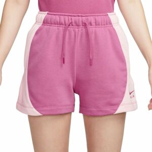 Nike NSW AIR FLC MR SHORT Dámske šortky, ružová, veľkosť