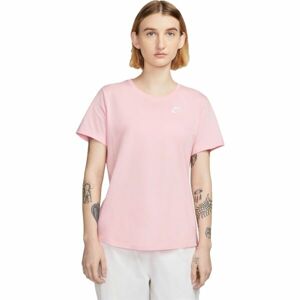 Nike NSW TEE CLUB Dámske tričko, ružová, veľkosť L