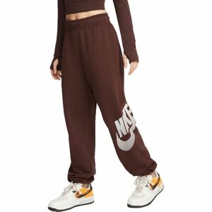 Nike NSW FLC OS PANT SB DNC Dámske tepláky, hnedá, veľkosť XL