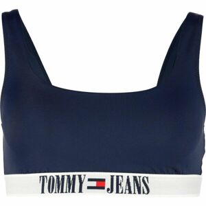 Tommy Hilfiger TJ ARCHIVE-BRALETTE Dámsky vrchný diel plaviek, tmavo modrá, veľkosť XS