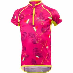 Klimatex SHIRE Detský cyklistický dres, ružová, veľkosť 110