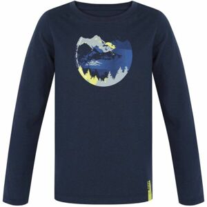 Loap BULBON Chlapčenské tričko, tmavo modrá, veľkosť 134-140