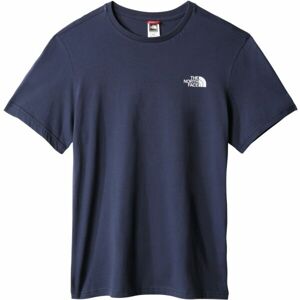 The North Face M S/S SIMPLE DOME TEE Pánske tričko s krátkym rukávom, tmavo modrá, veľkosť L