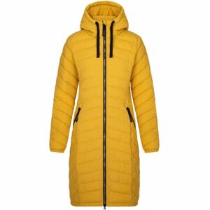 Loap JERUNA Dámsky kabát, žltá, veľkosť XS