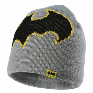 Warner Bros BATMAN Detská zimná čiapka, sivá, veľkosť