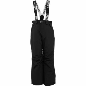 Lewro PAXTON Detské zimné nohavice, čierna, veľkosť 116-122